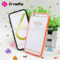 high clear pc tpu double protective phone cases for iphone 6